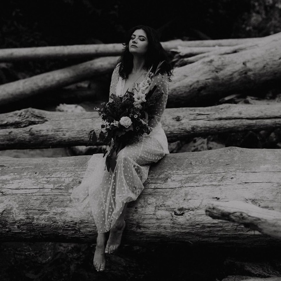 For Love & Lemons All That Glitters Maxi Dress - Picture 7 of 16